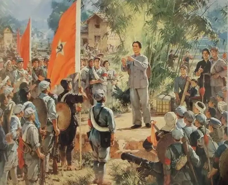 從“湘江北去”到“井岡山”，他說：敵軍圍困萬千重，我自巋然不動。.jpg