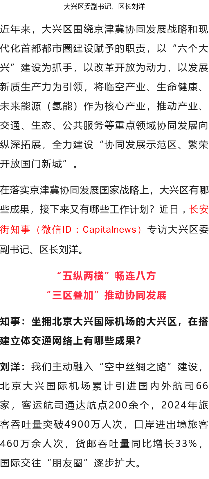 北京大興區(qū)區(qū)長劉洋：全力建設(shè)“協(xié)同發(fā)展示范區(qū)、繁榮開放國門新城”2.png