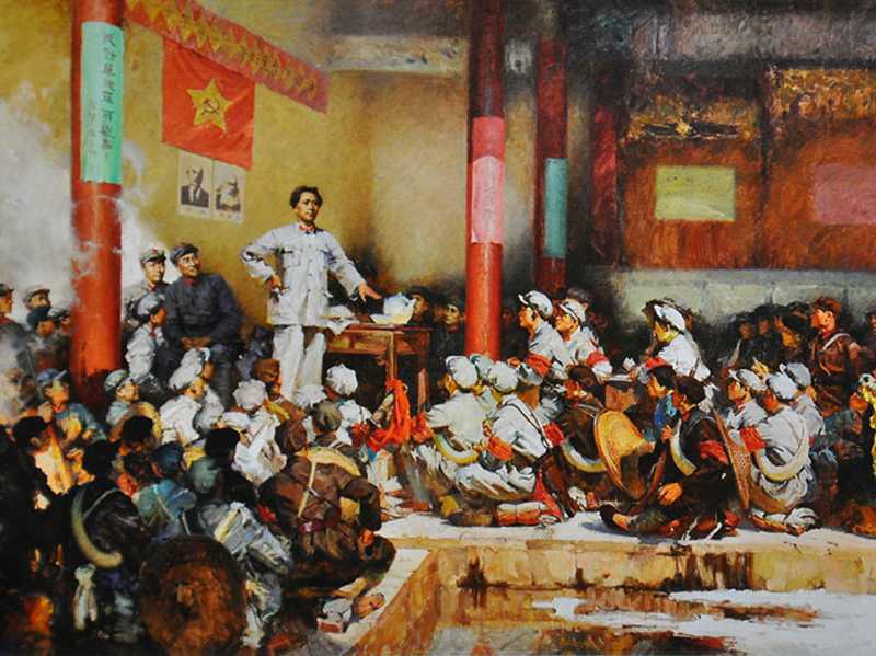 1929年12月28日至29日，紅軍召開(kāi)古田會(huì)議 - 中國(guó)軍網(wǎng)