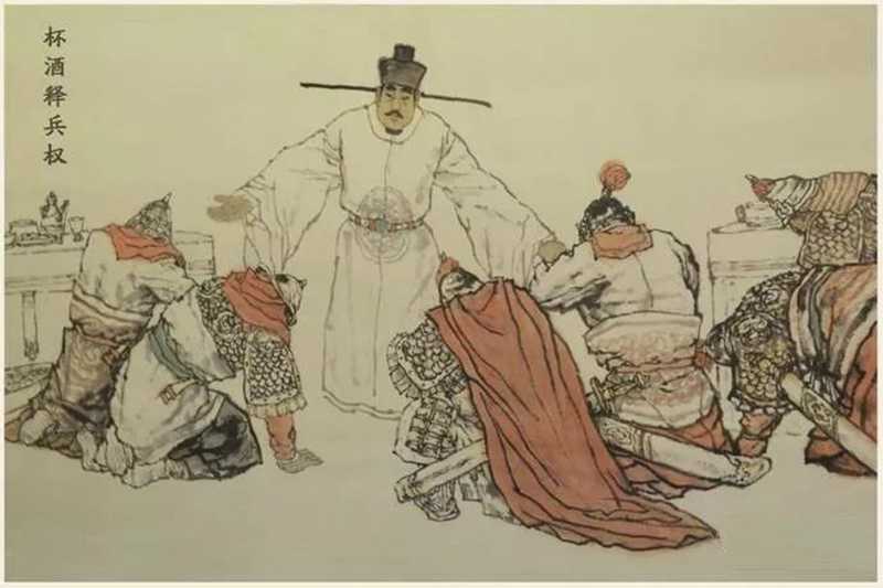 趙匡胤杯酒釋兵權(quán)的主要用意是什么？-書法大師知識庫
