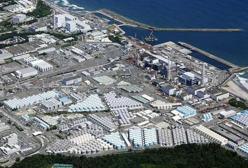 資料圖：福島第一核電站核污染水儲水罐。.jpg