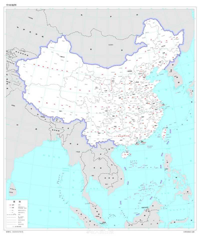 28日，2023年版標準地圖在測繪法宣傳日暨國家版圖意識宣傳周主場活動上發(fā)布。.jpg