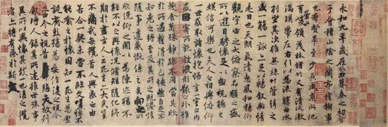 王羲之《蘭亭序》流傳的完整故事