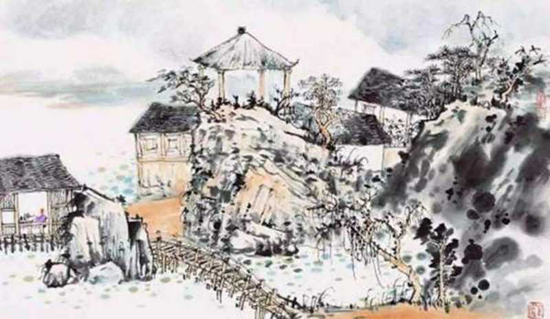 采菊東籬下，悠然見南山.jpg