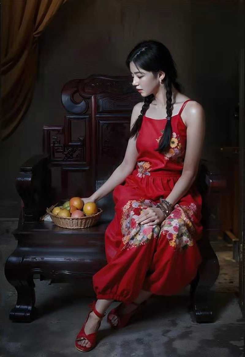 紅衣女子蘋果.jpg