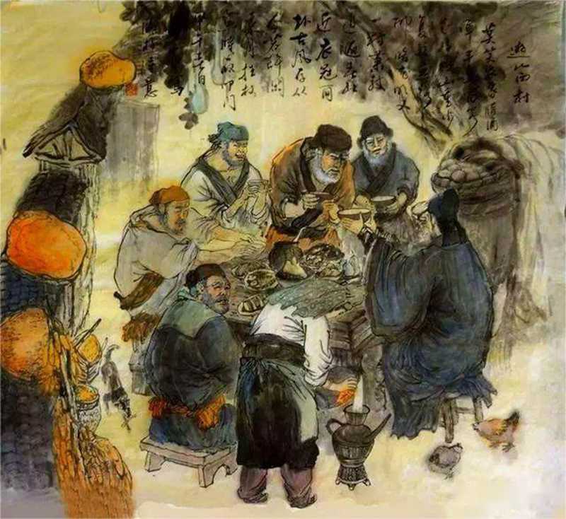 莫笑農家臘酒渾，豐年留客足雞豚。山重水復疑無路，柳暗花明又一村。——陸游.jpg