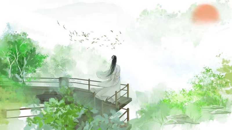 李白愛月，為之寫下無數(shù)詠月詩篇，最終也“掬水月”而去.jpg